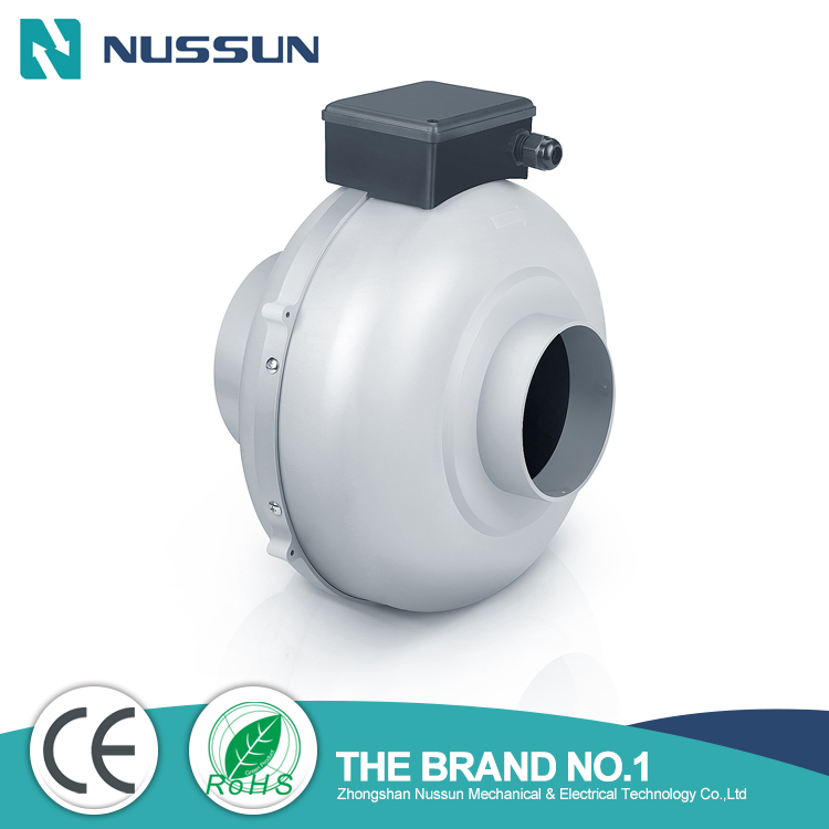 8 Inch Centrifugal Duct Fan Inline Duct Fan For Office Commercial Building (DJT20U-46P)