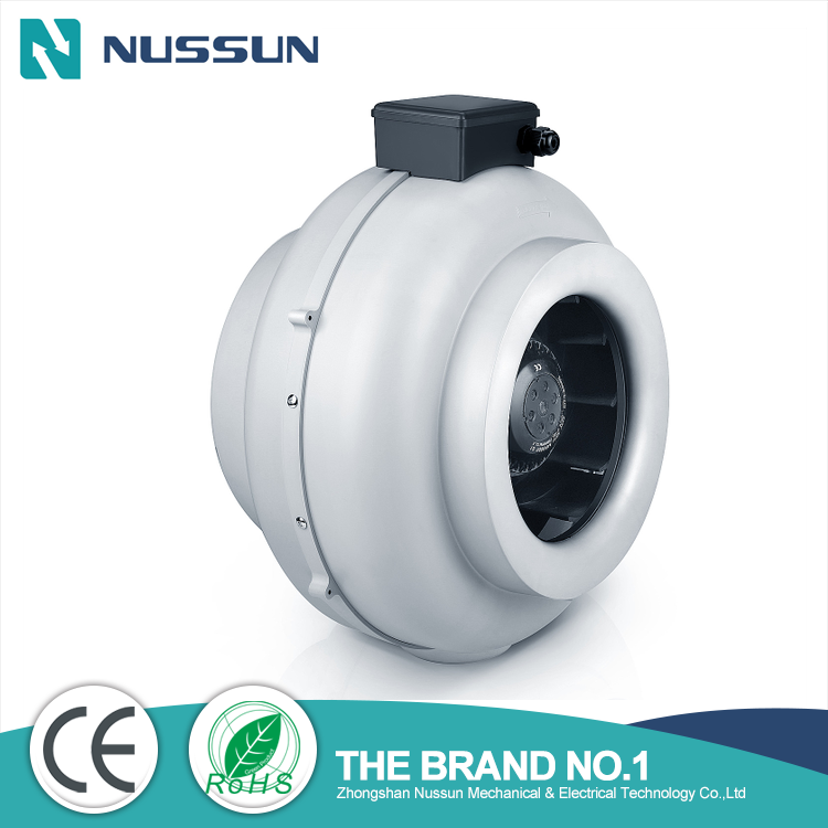 8 Inch Centrifugal Duct Fan Inline Duct Fan For Office Commercial Building (DJT20U-46P)