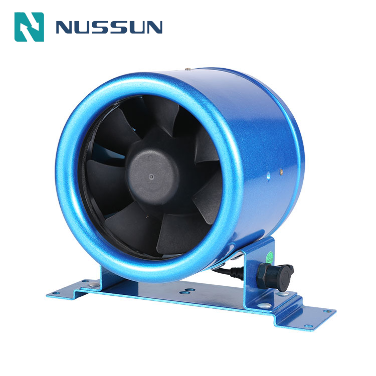 Greenhouse Extractor Fans Circular Duct Fan 125mm Silent Mixed-Flow Fan