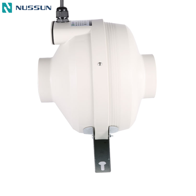 Circular Fan Housing 4 Inch Hydroponic Waterproof Centrifugal Inline Exhaust Duct Fan