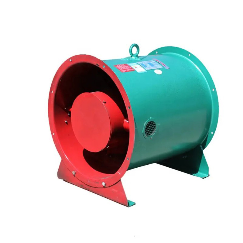 Industrial Mining Building High Pressure Air Duct AC Induced Air Flow Axial Flow Fans