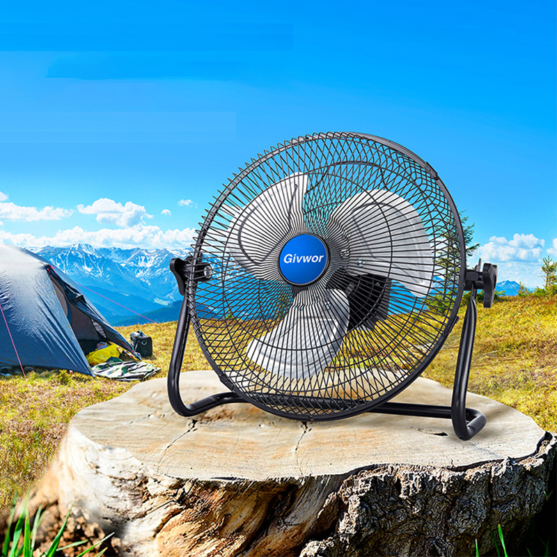12/14/16/18/20 inch Portable Brushless Motor Quiet Dc Stand Fan Battery Operated Fan