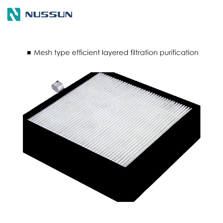 Efficient Purification Integration Two-Way Flow Inline Fan PM2.5 HEPA Filter Acoustic Box Fan