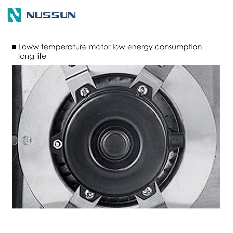 NUSSUN 100mm Ventilation Duct Blower Ac Duct Fan PM2.5 HEPA Filter Acoustic Box Fan