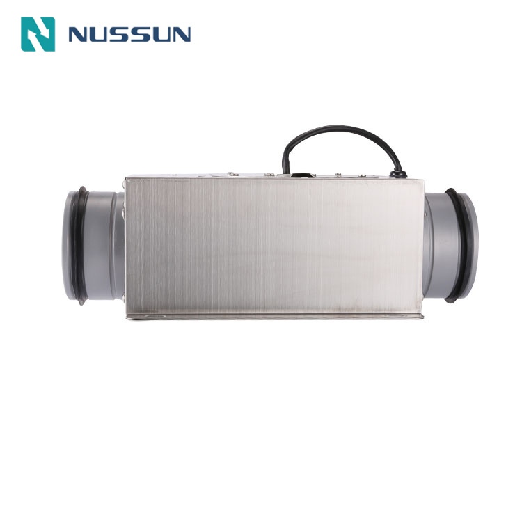 Ceiling Mounted Fitting 125mm Air Duct Box Ventilator Inline Duct Fan For Building Ventilation System (DPT12-32C)