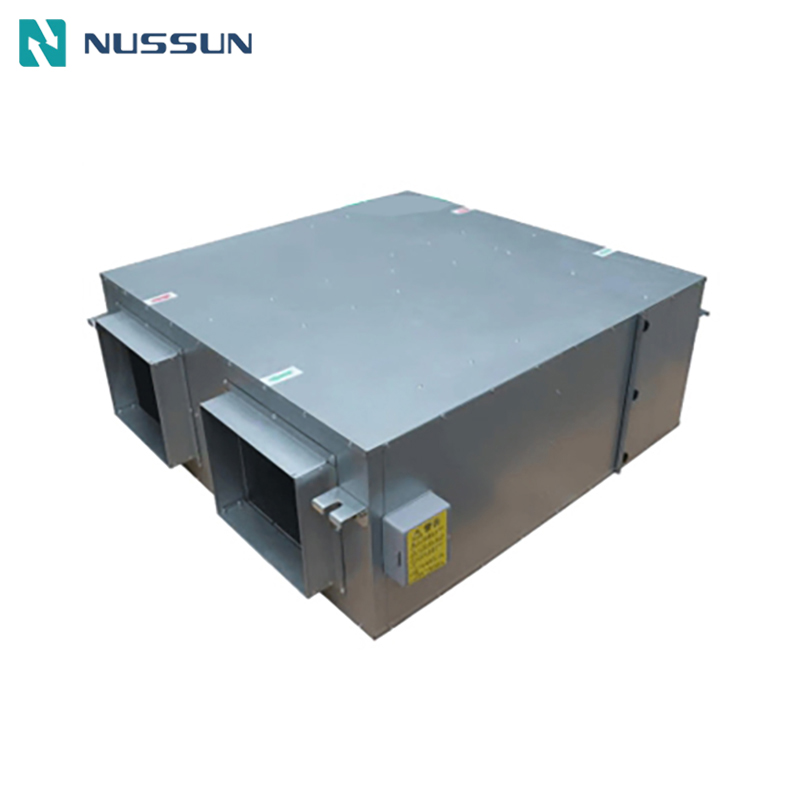 Nussun Big Air Volume Ceiling Mounted ERV Auto Bypass Centralized Air Energy Recovery Ventilation HRV