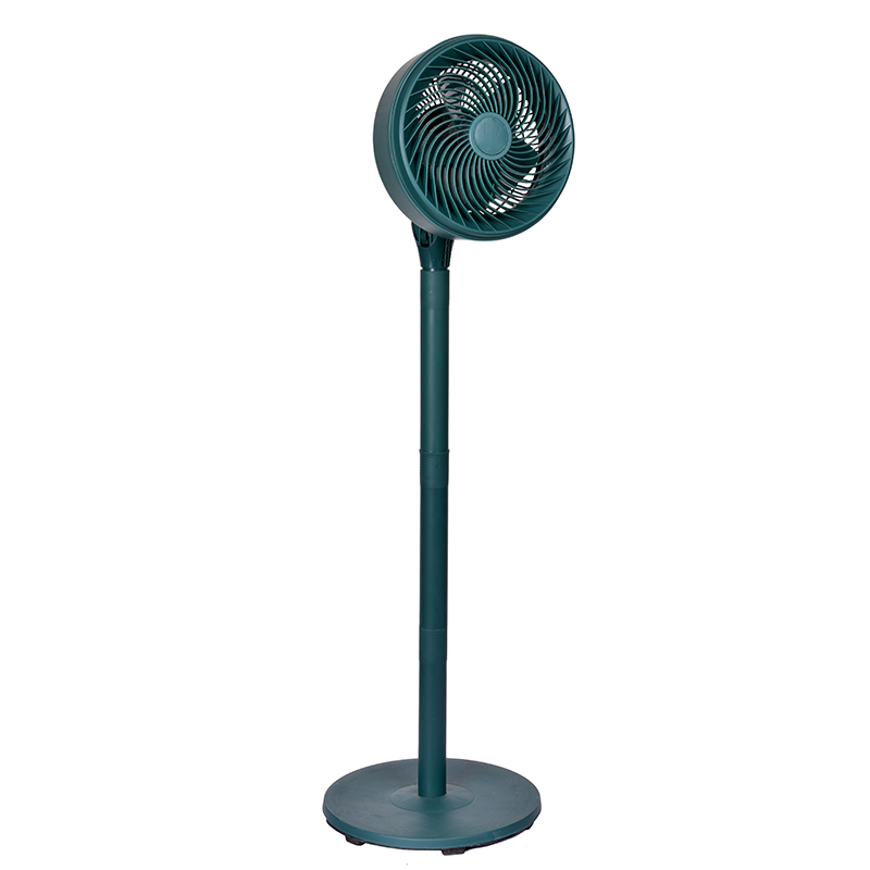 Solar Pedestal Fan 10 Inch Home Air Circulator Fan Portable Air Circulating Fan