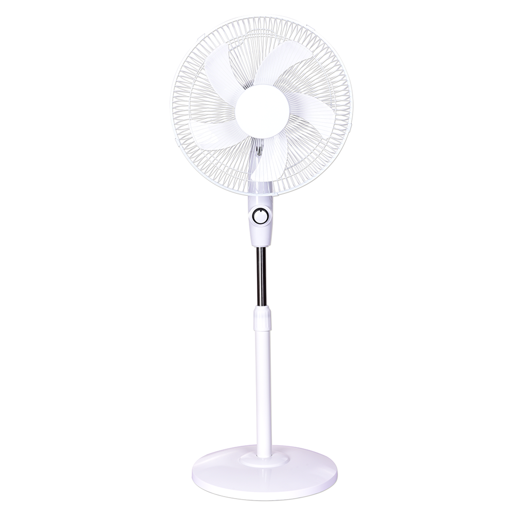 Simple Design 16 Inch High Speed Dc Ac Charging Solar Power Electric Standing Fans