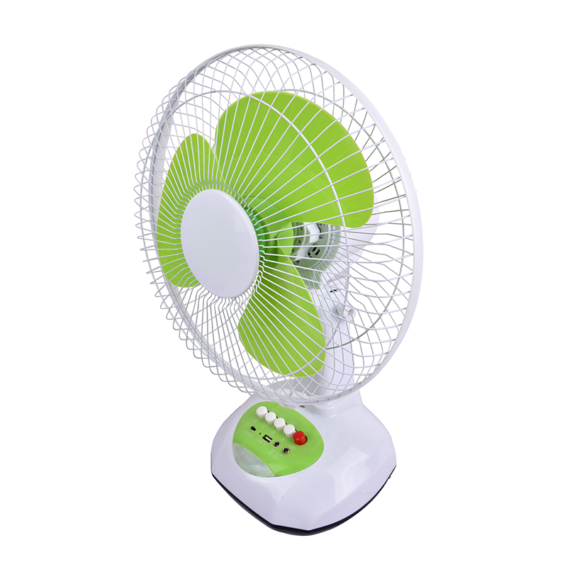 Electric Fan Manufacturer Factory Price 12inch Rechargeable Table Solar Fan