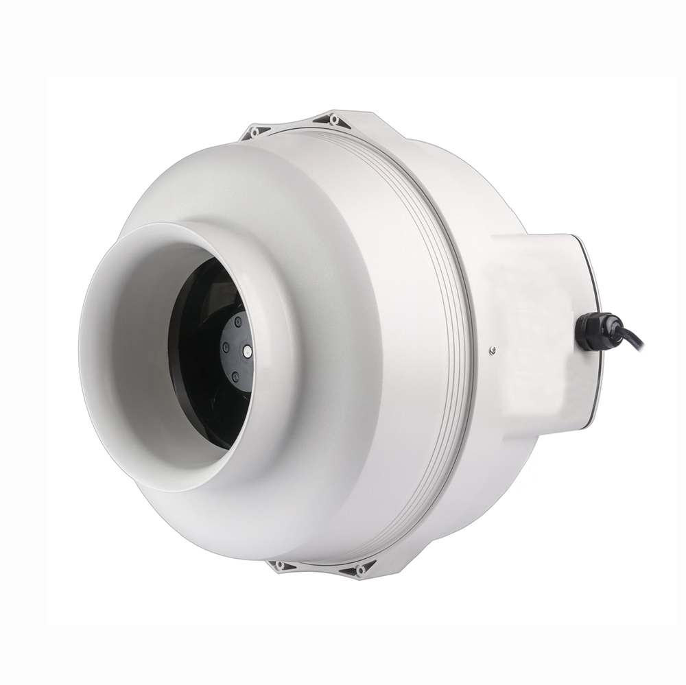 1122CFM Outdoor Waterproof In-line Hydroponics Exhaust Blower Centrifugal Cooling Ventilation Fan