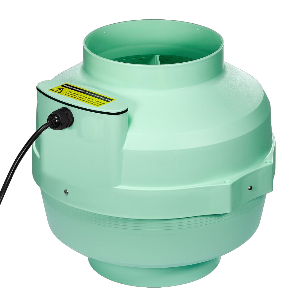 Factory Supply Plastic EC Motor 10 Inch 255w In-line Waterproof Ventilation Centrifugal In Line Duct Fan