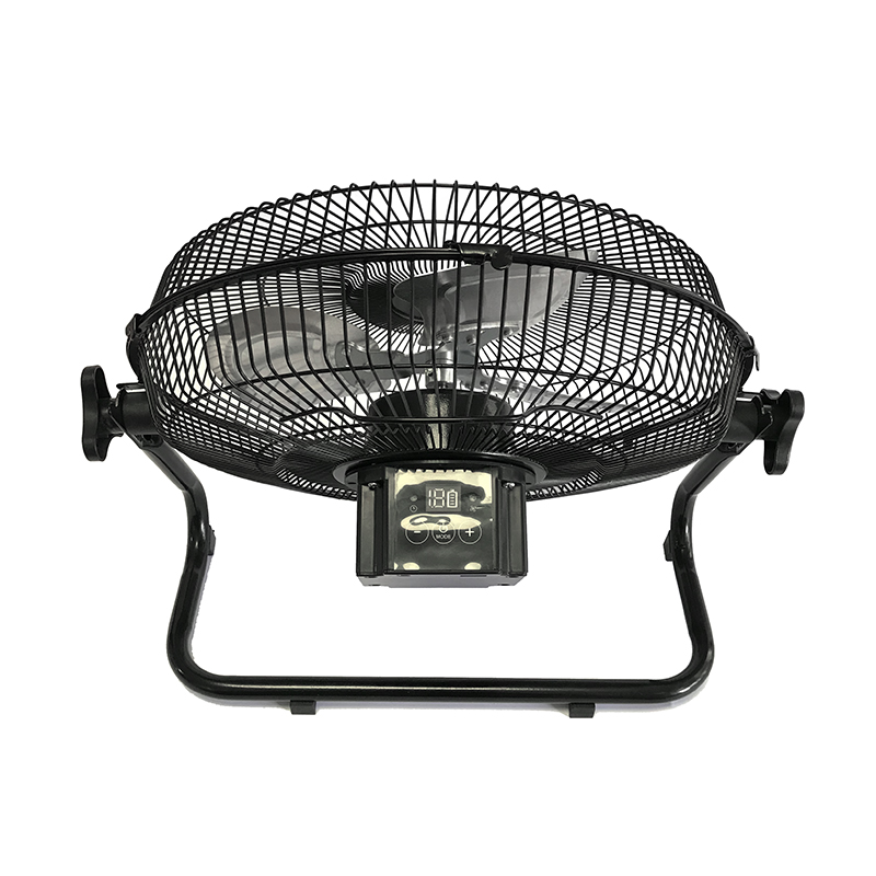 Dc Motor 12v Air Cooling 12 Inch Stand Fan Rechargeable Battery Dc Solar Fan