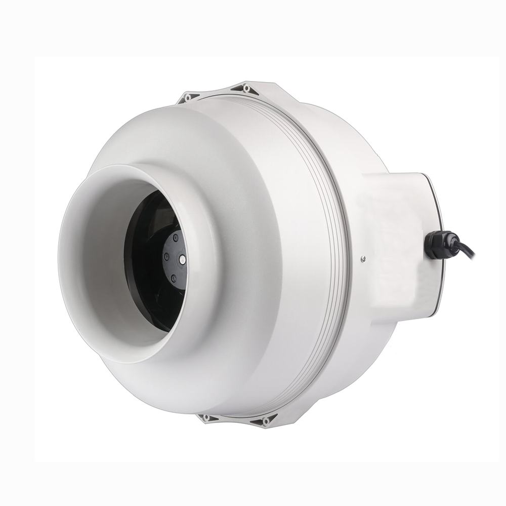 Factory Outlet Exhaust Air Supply For Wet Place Install Waterproof 10 Inch 250mm Plastic Circular Duct Fan
