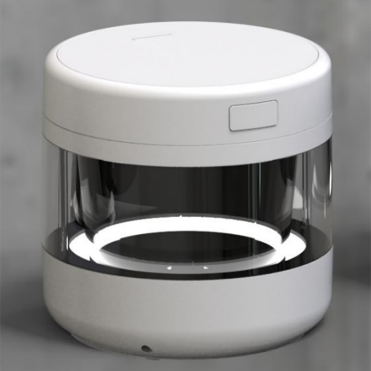 Custom Design White 3L Small Family Rice Cooker with 6 Menu Options, Nonstick Inner Glass Pot