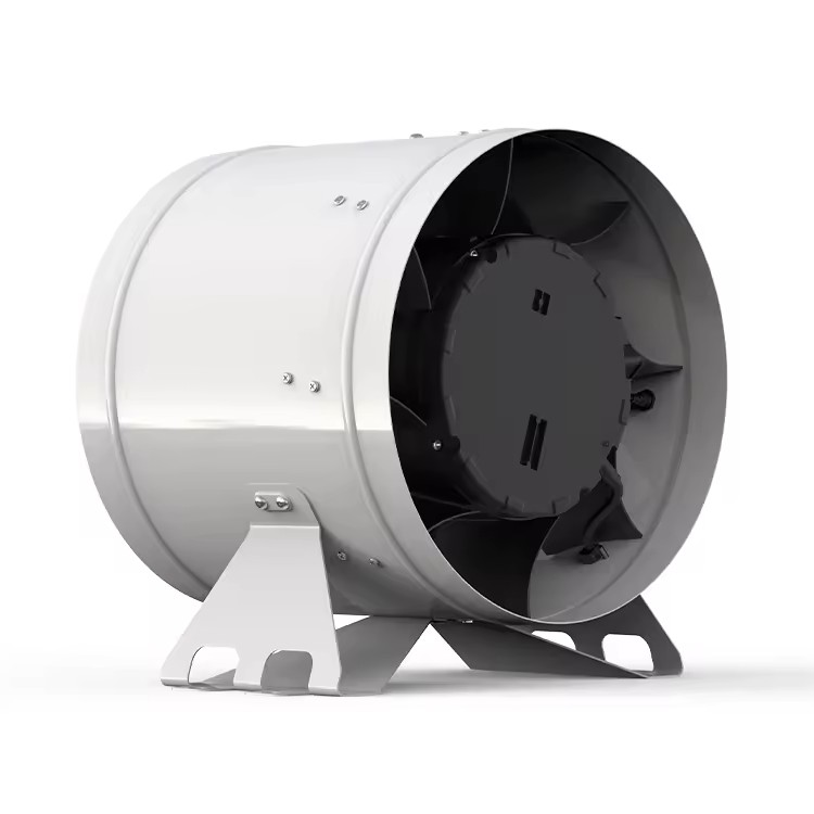 Nussun Factory Direct High Speed Customization 12 Inches Duct Inline EC Exhaust Fan Ventilation