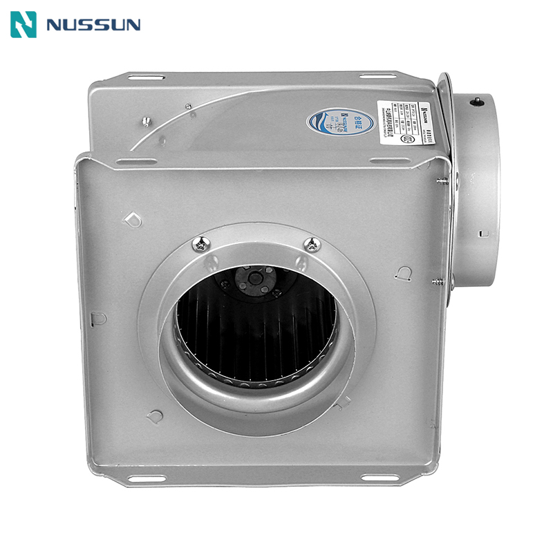 NUSSUN DPT10-11 100mm Duct Ventilation Blower Mini Design Low Power Exhaust Fan Inline Duct Fan For Exhaust