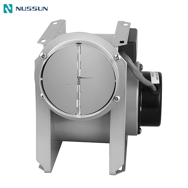 NUSSUN DPT10-11 100mm Duct Ventilation Blower Mini Design Low Power Exhaust Fan Inline Duct Fan For Exhaust