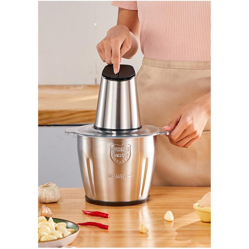 2024 Hot Sale Portable Ginger Garlic Vegetable Food Chopper Electric Mini Blender Mixer Food Supplement Machine