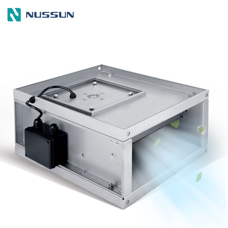 250x125mm Quiet Operation Rectangular Duct Fan for Noise-Free Environments