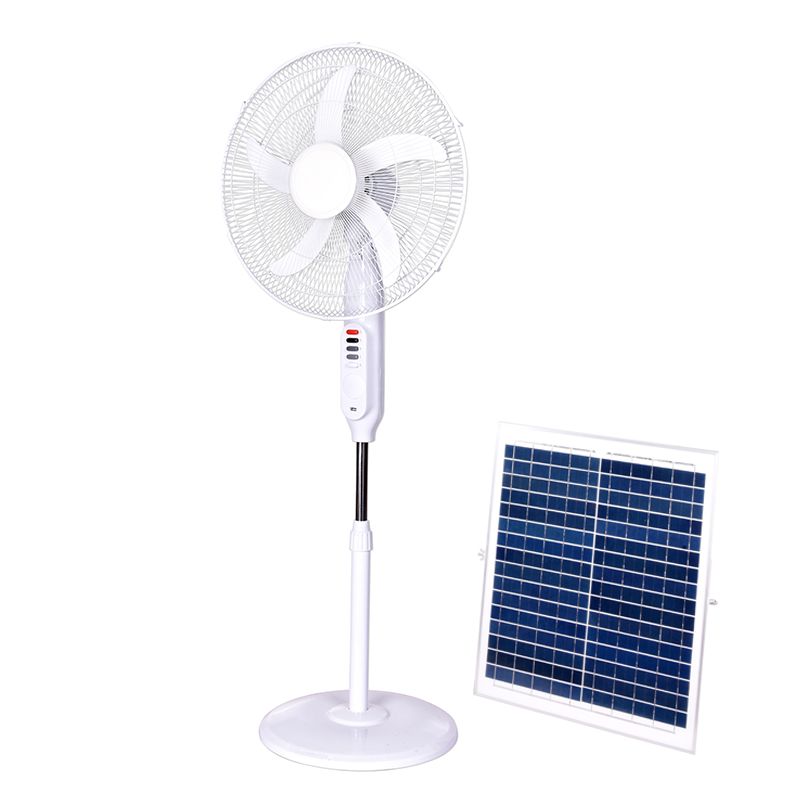 DC Brushless Fan Motor Air Conditioner Rechargeable Pedestal Fan With Led Light Usb Port Timer