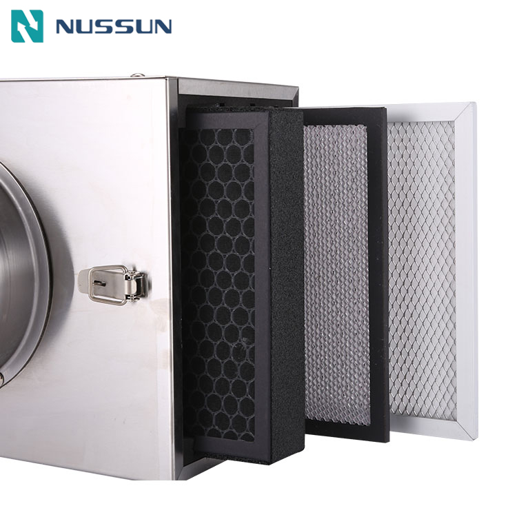 Air Filters Box with Activated Carbon/HEPA/Pravite Filters | Improve Air Quality with High Efficiency Filters