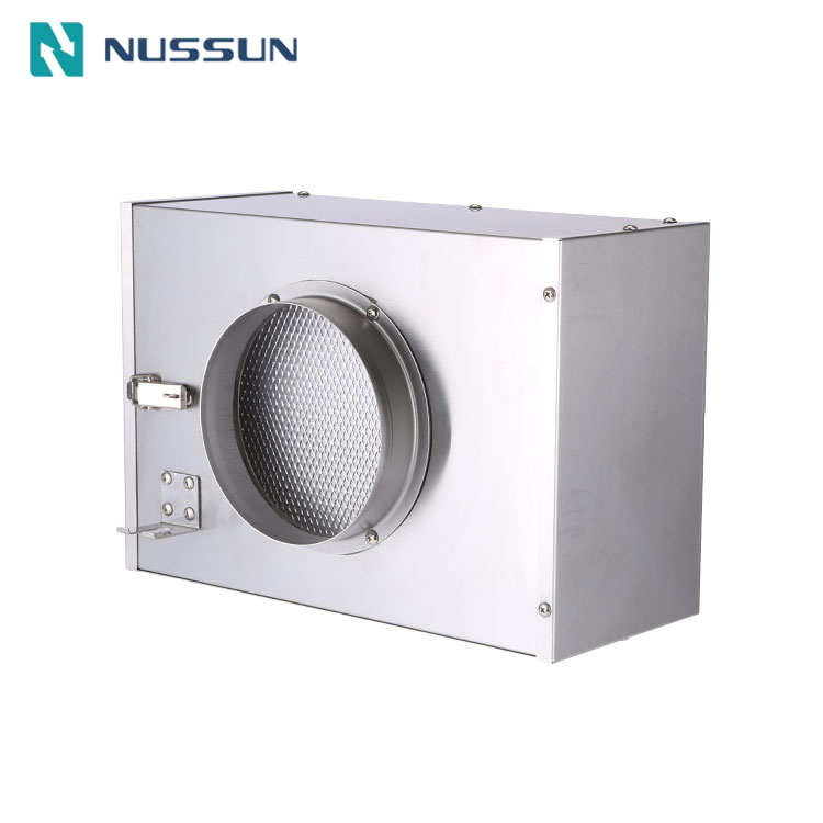 Indoor Fresh Air HVAC System Part Customized Size Air Filters Box Outline Carbon Filter