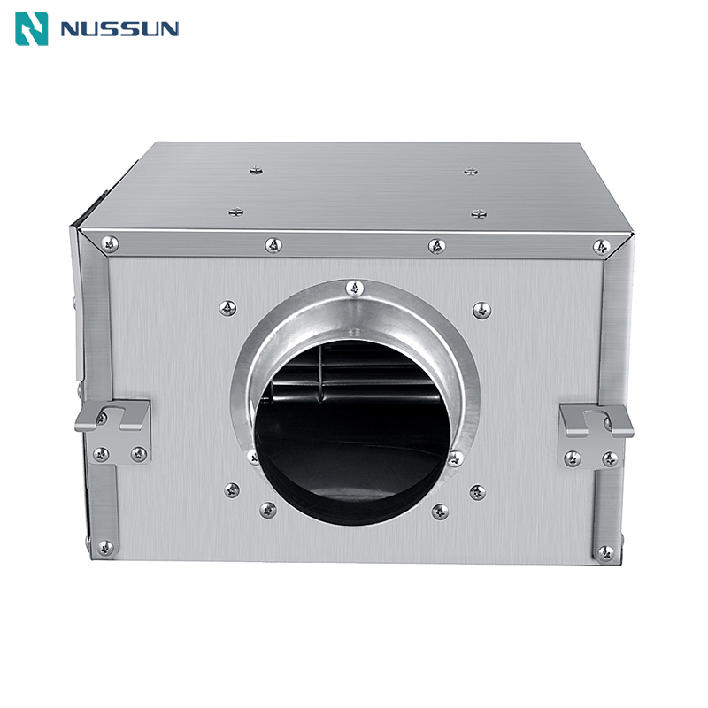 Wholesales Shopping Mall Hotel Standard HVAC Acoustic Box Exhaust Fan (DPT10-12B)