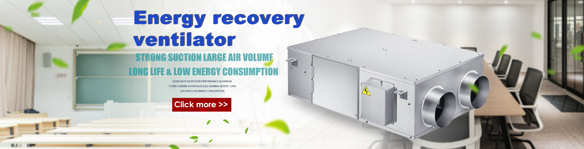 Nussun Energy Recovery Ventilator - HRV ERV
